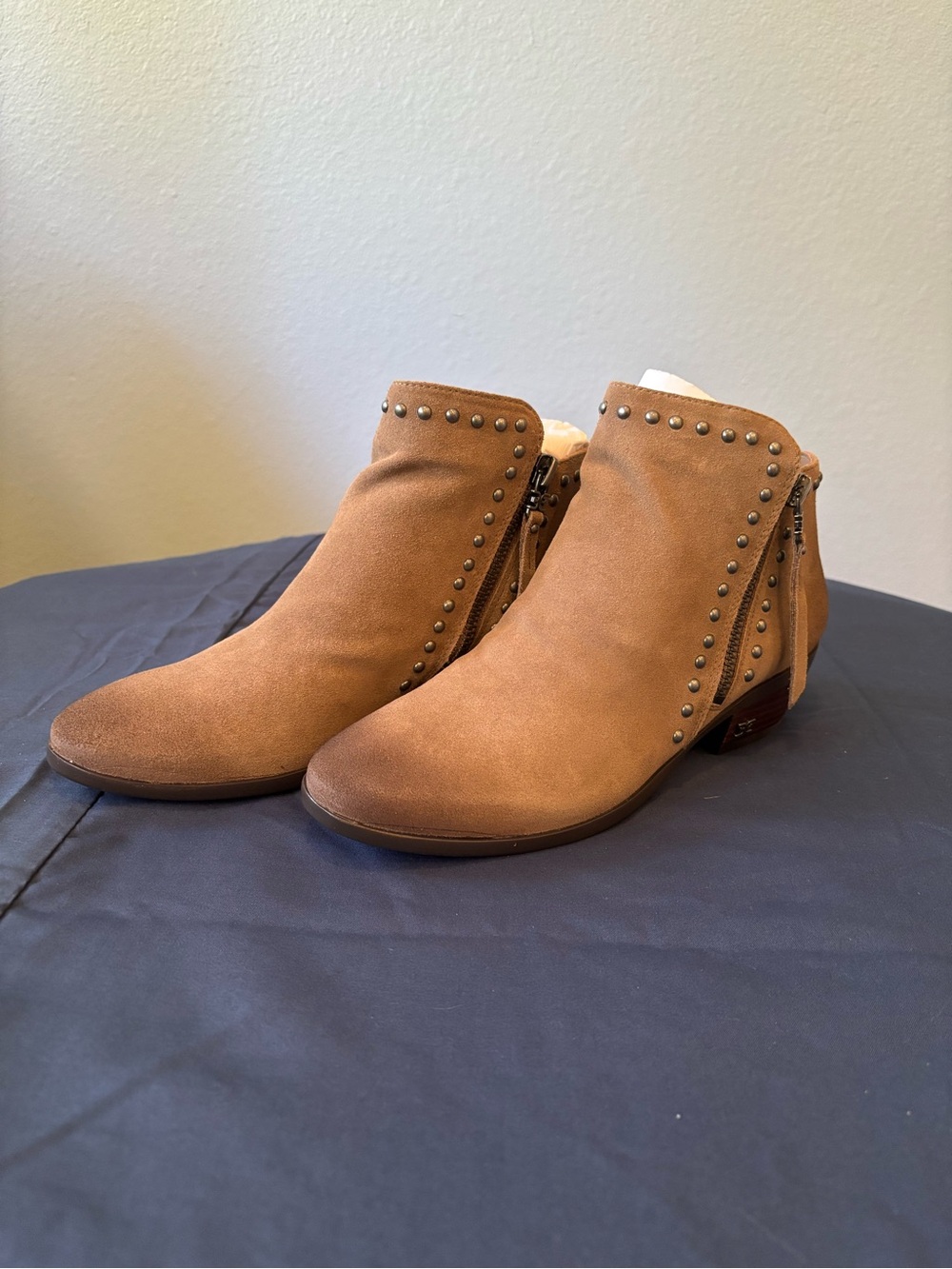 Sam Edelman Paola studded ankle booties NEW WITH ORIGINAL BOX!!
